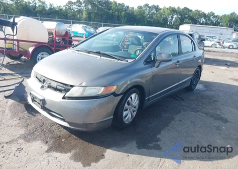 2008 Honda Civic Lx из США, поврежденный, VIN 1HGFA16528L024280